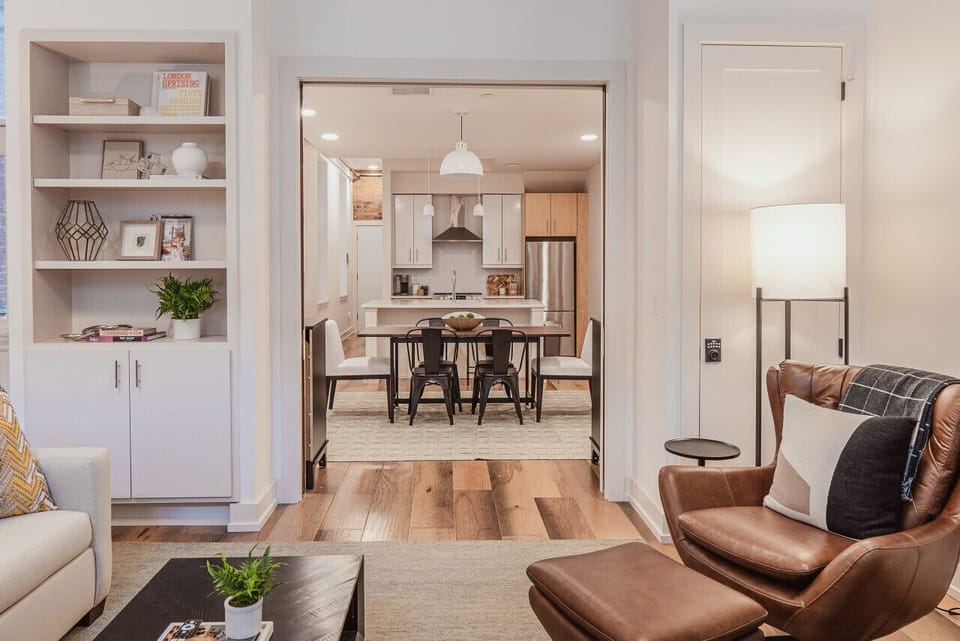 Living Room w/ Direct Street Access