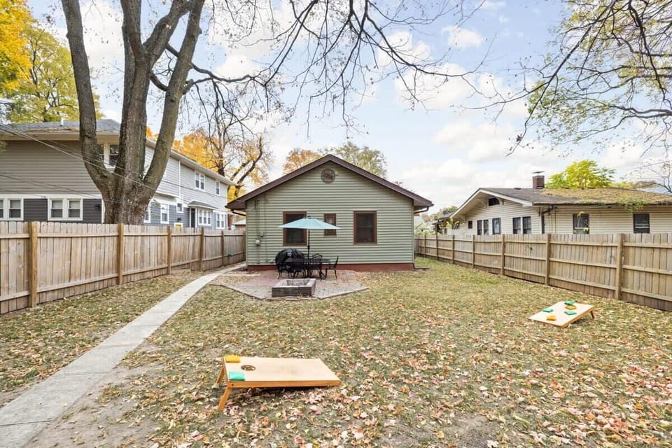 Welcome to your backyard retreat! Our fully fenced space is not just secure but also filled with opportunities for fun.