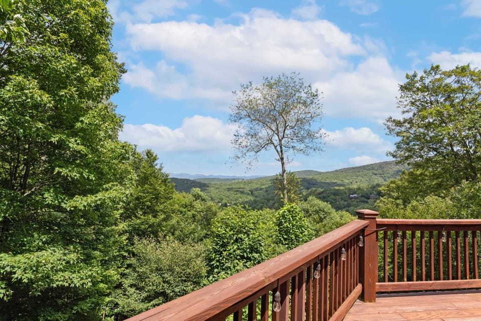 Take in the Mountain Views from the Top Deck