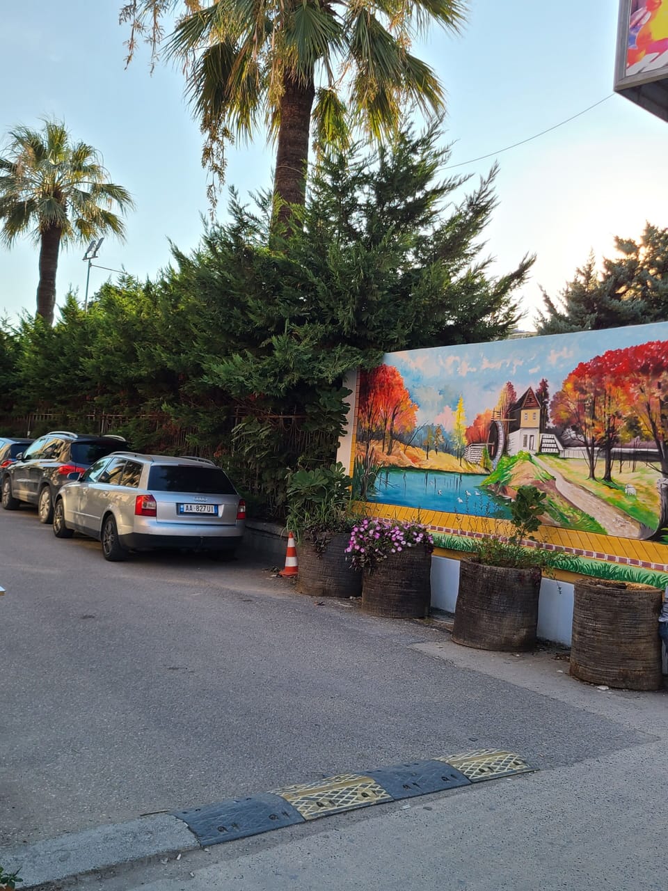 The Exact Location " Adriatik Hotel " & Next to Palms you'll See " Hotel Palma" 