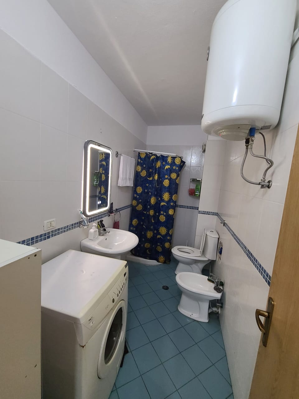 Shower , Bidet & Washing Machine Ready to Use with Everything Necessary Included