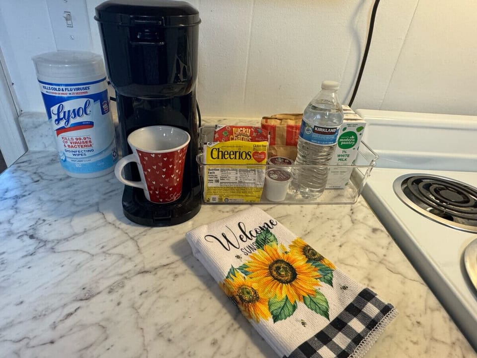 Coffee Maker and starter coffee (varies)