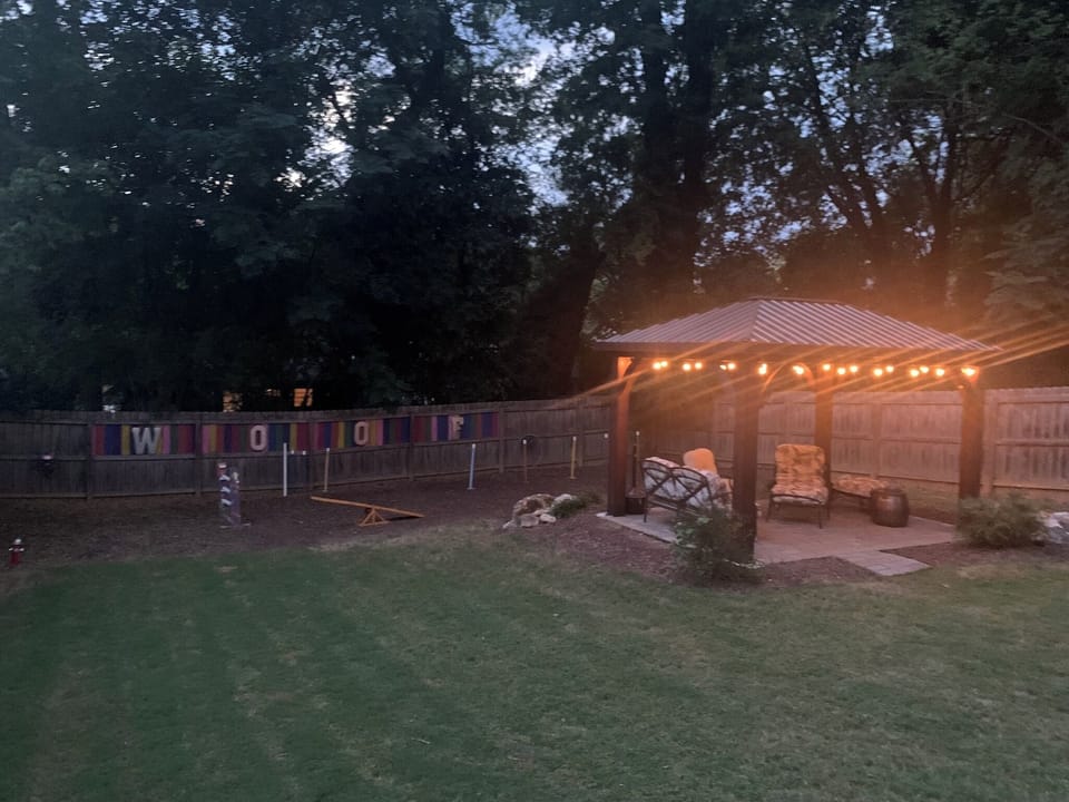 gazebo at night 