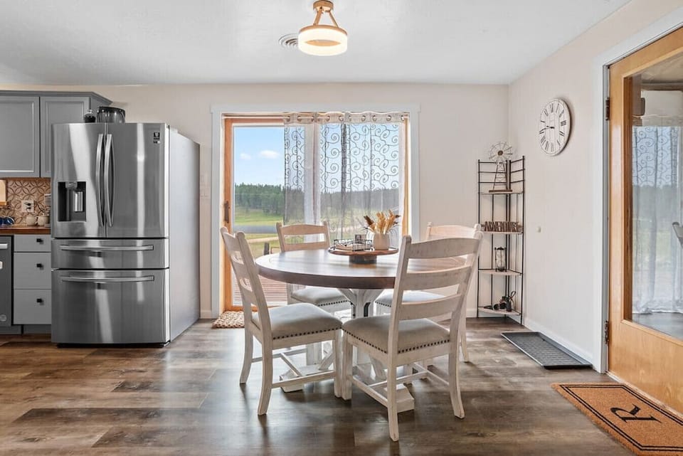 Simply gaze out the window at the stunning natural surroundings.