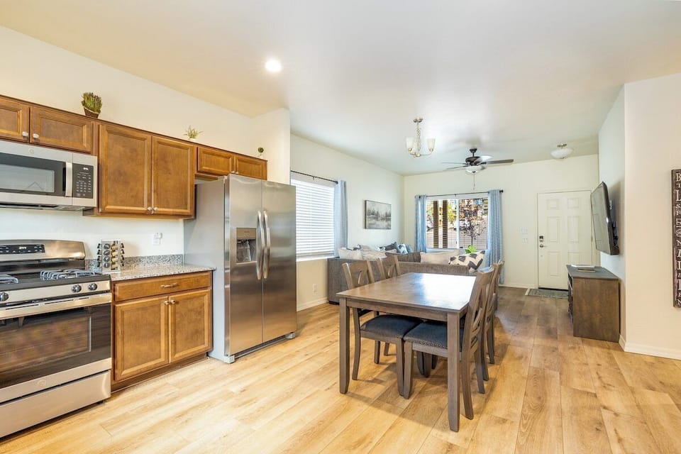 view from kitchen