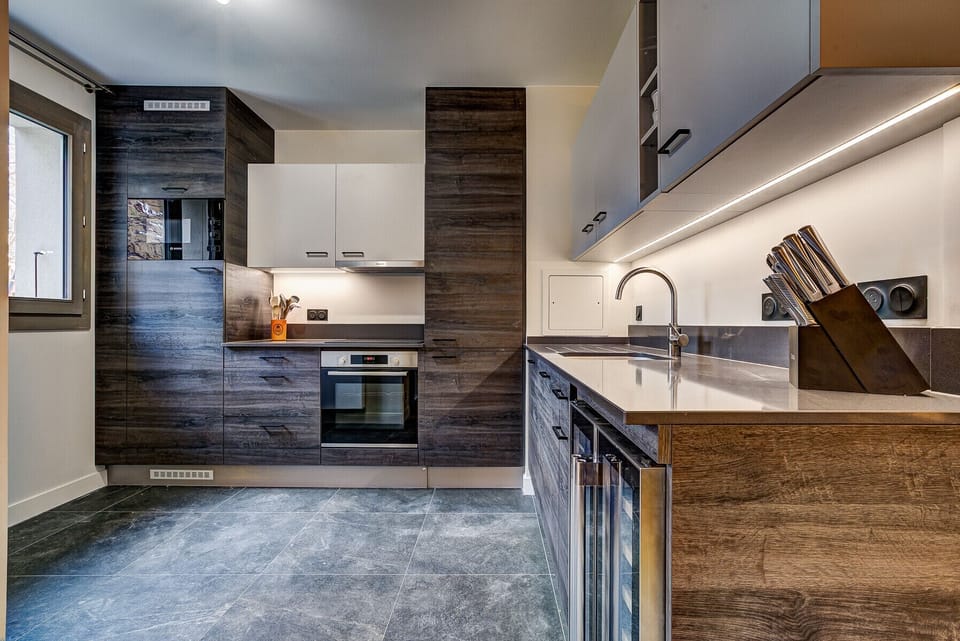 Well equipped kitchen