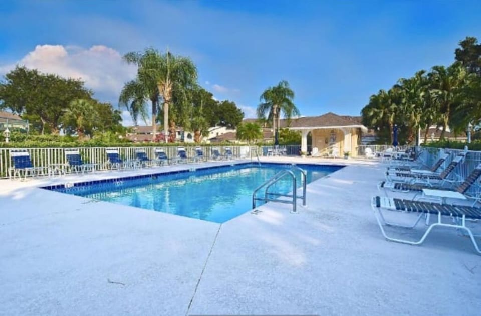 Veranda Pool just outside of condo's front door