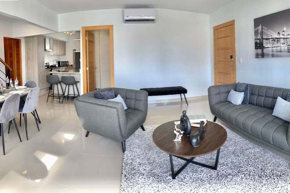 Dining and Living Room View