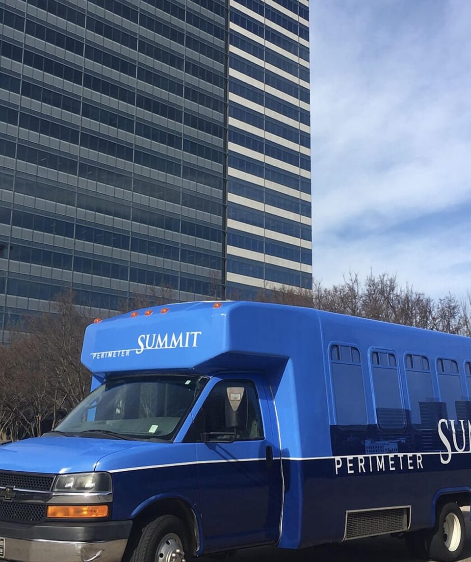 Dedicated MARTA shuttle to and from Dunwoody station  (6:00 AM - 6:30 PM)