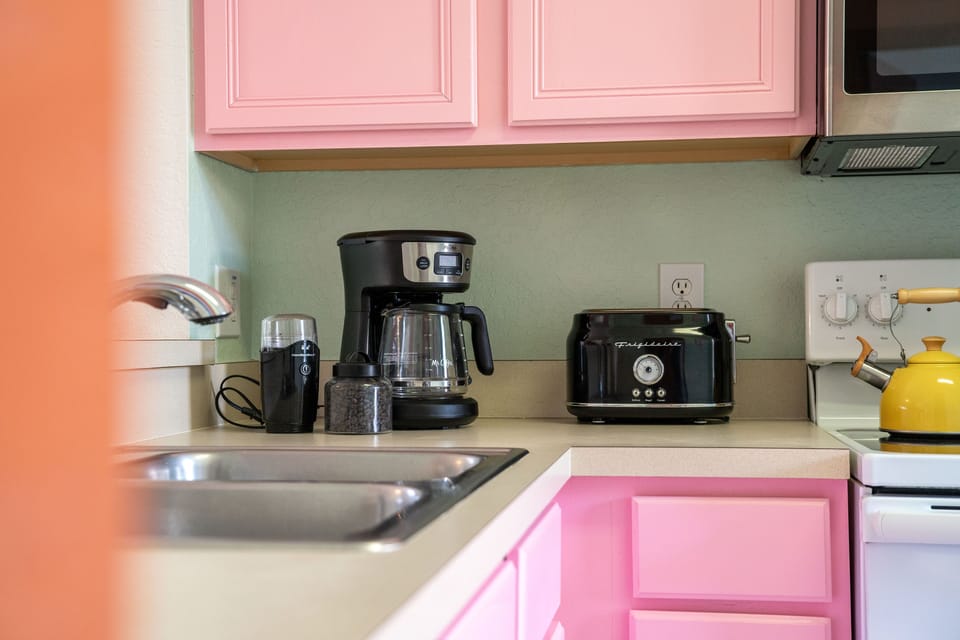 Coffee included in your stay