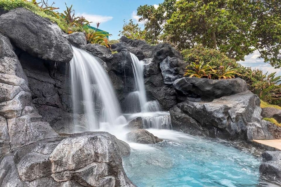Waterfall & Lagoon