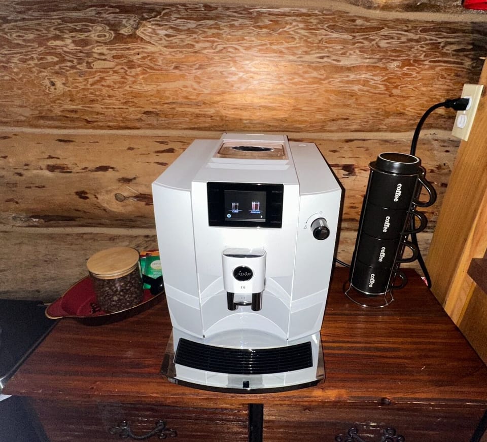 New Jura machine for a luxury coffee experience! Start your day out right with a press of a button.