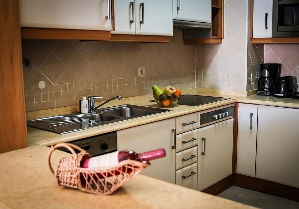 Pour a glass and prep easy meals in comfort.