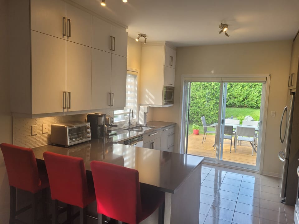Full kitchen with counter space