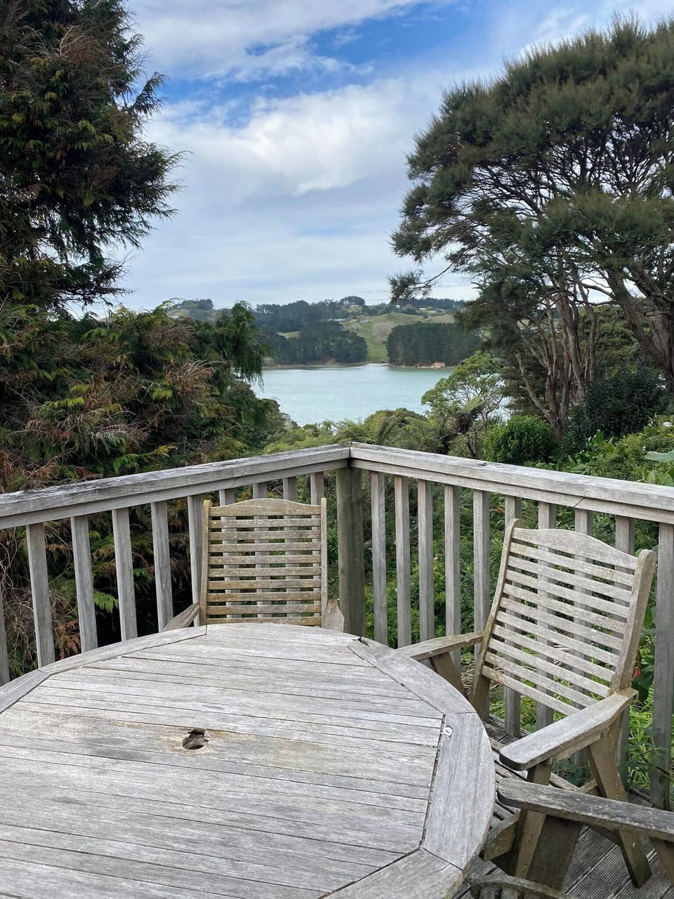 Downstairs Deck view