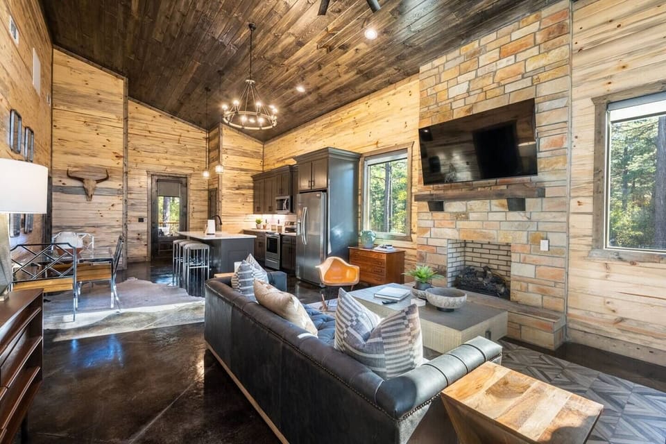 Cozy up with a fire and good movie