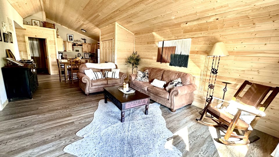 Living Room with sofa bed