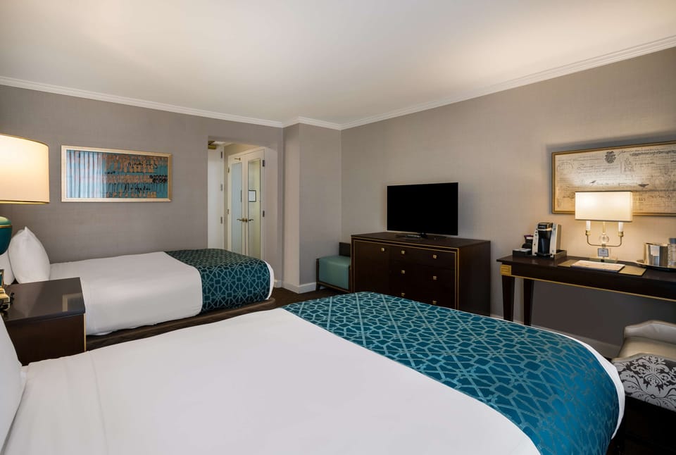 Relax with your favorite show in a bright, airy room.