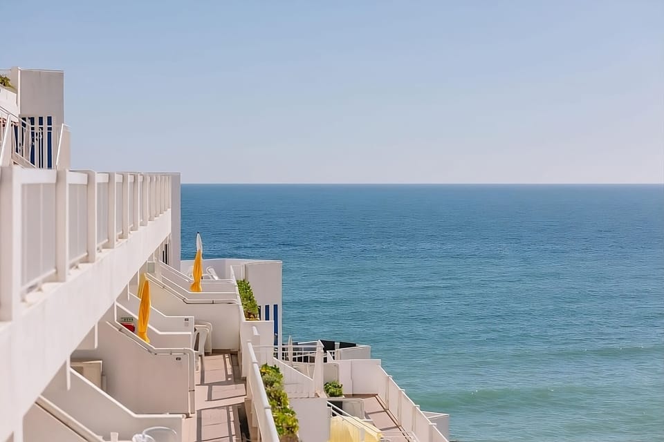 Breathe in salty air while lounging above the waves.