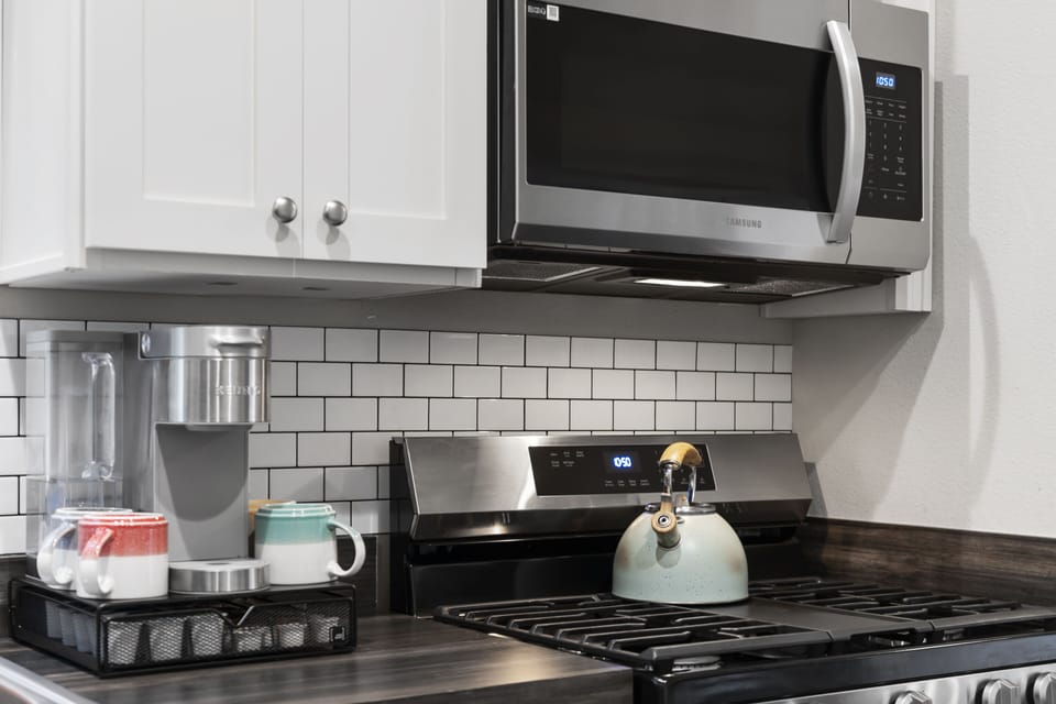 microwave and range