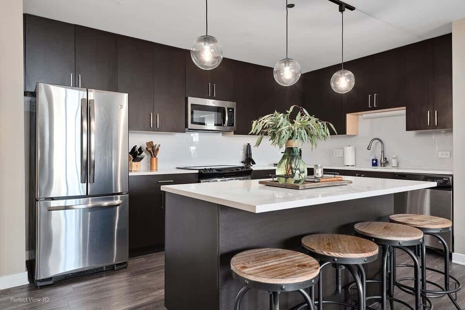 Fully equipped kitchen