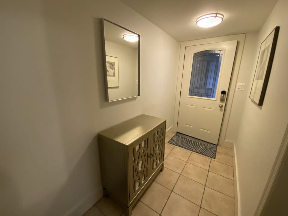 Your private foyer