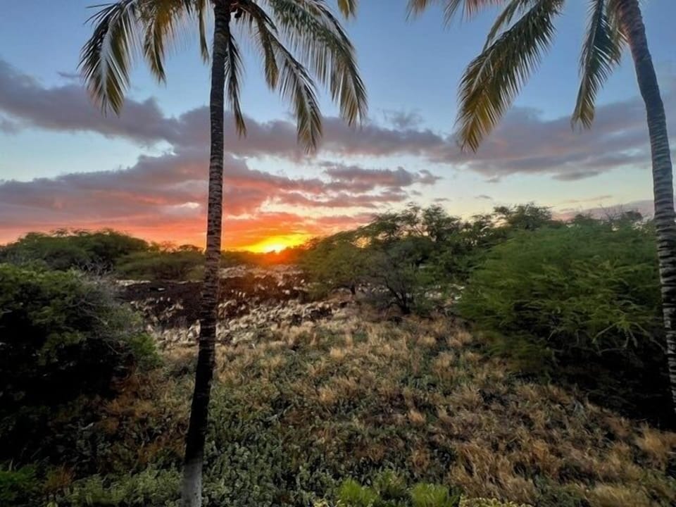 Enjoy the mesmerizing sunset views from the balcony.