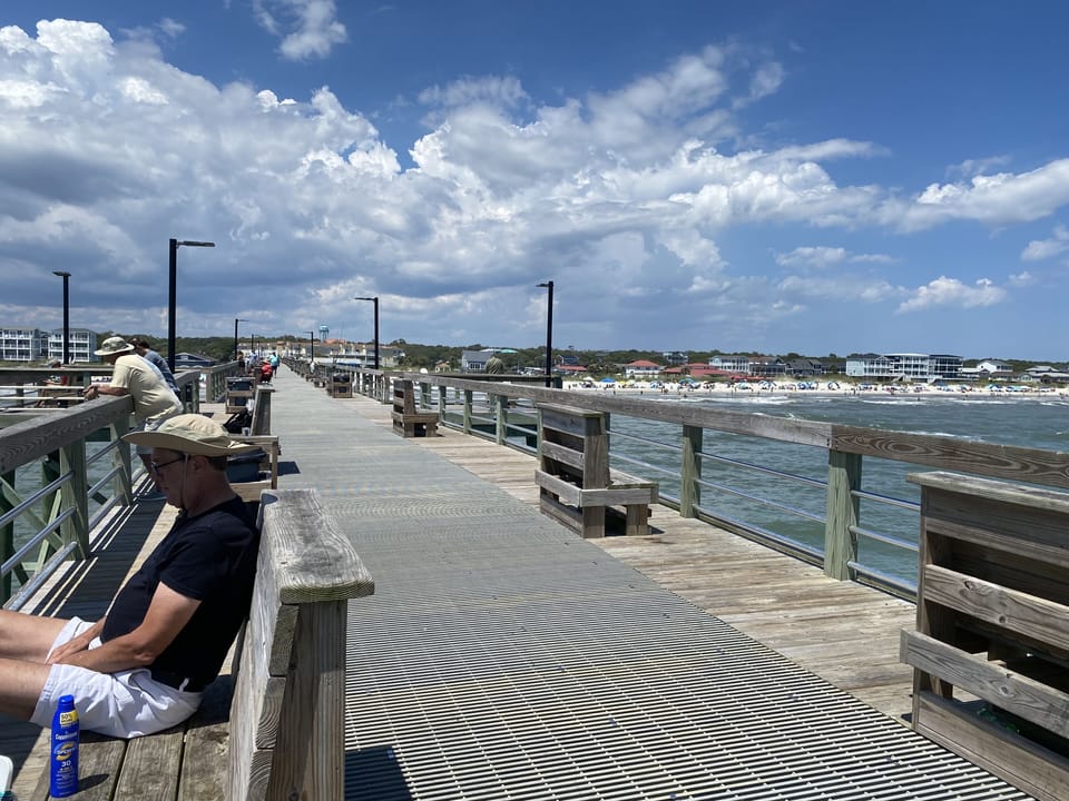 Free pier access