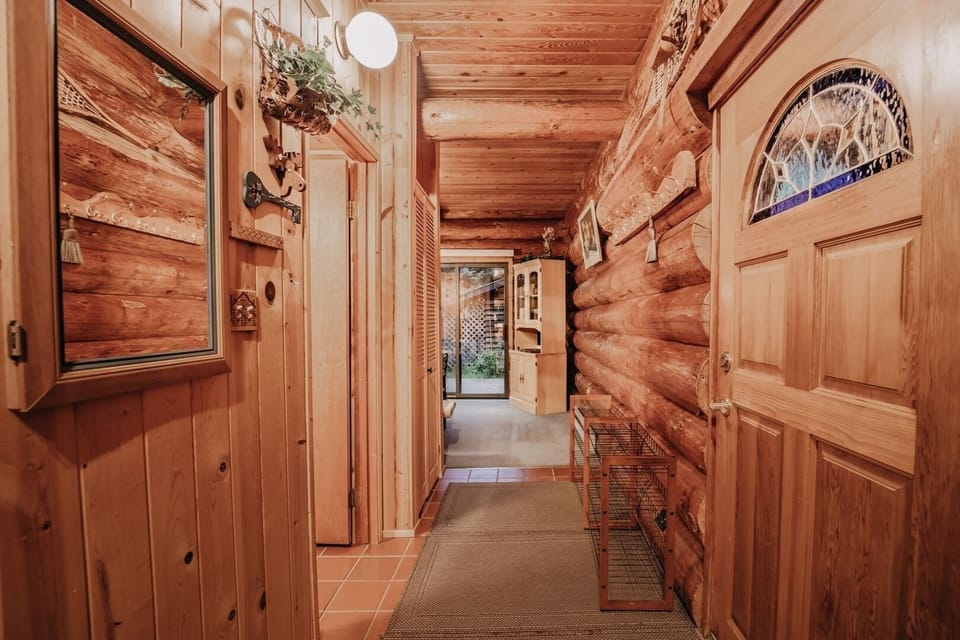 Indoors, Hardwood, Stained Wood, Architecture, Building