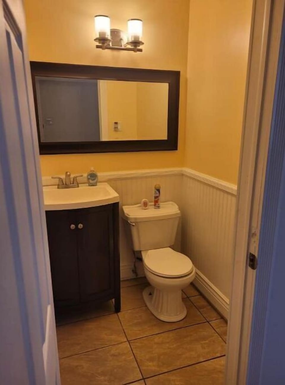 Bathroom on the first floor.