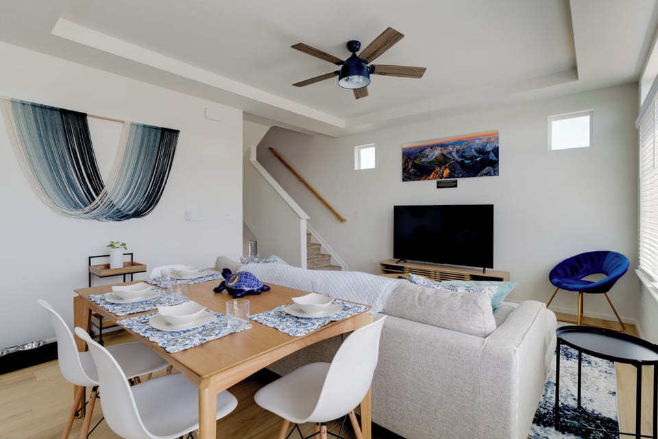 Aurora Vacation Rental | 3BR | 3.5BA | 2,100 Sq Ft | Stairs Required