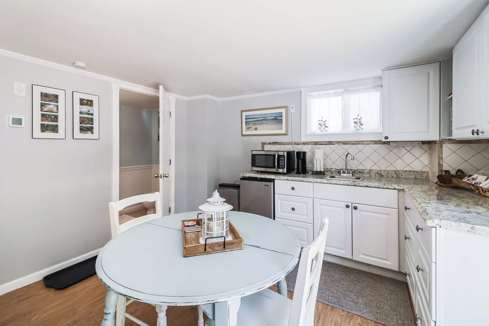 Kitchen and dining area in the "in-law" suite