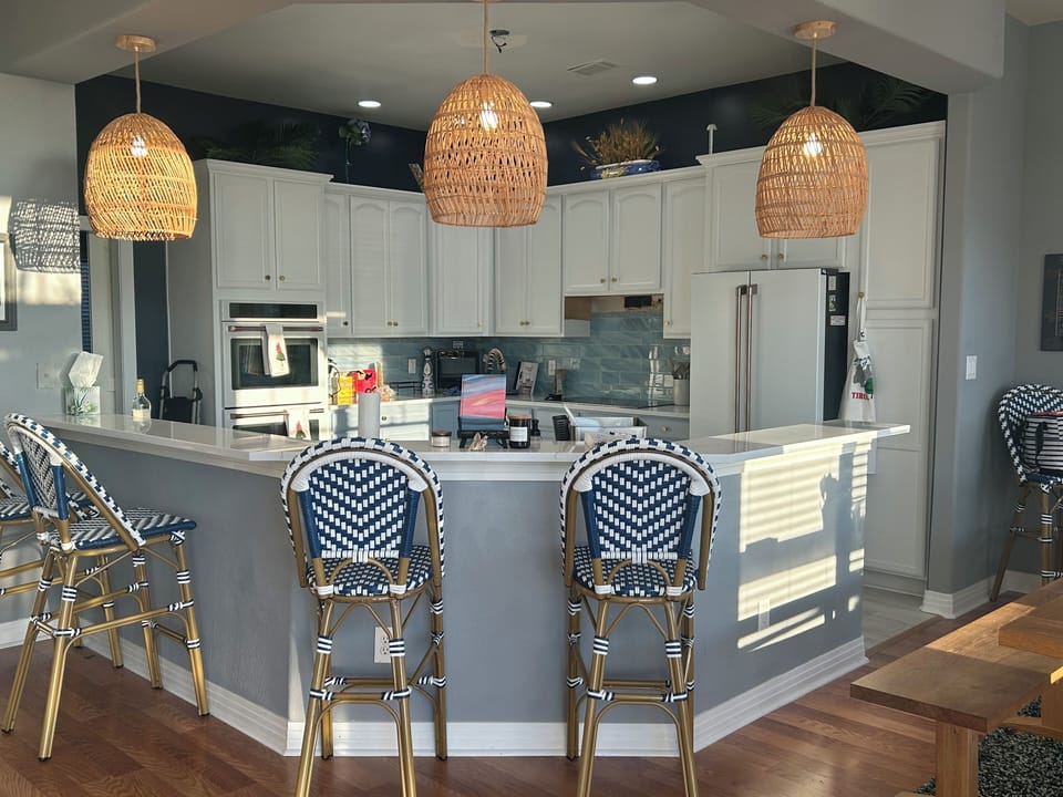Kitchen - newly remodeled with all new appliances including induction stove top!
