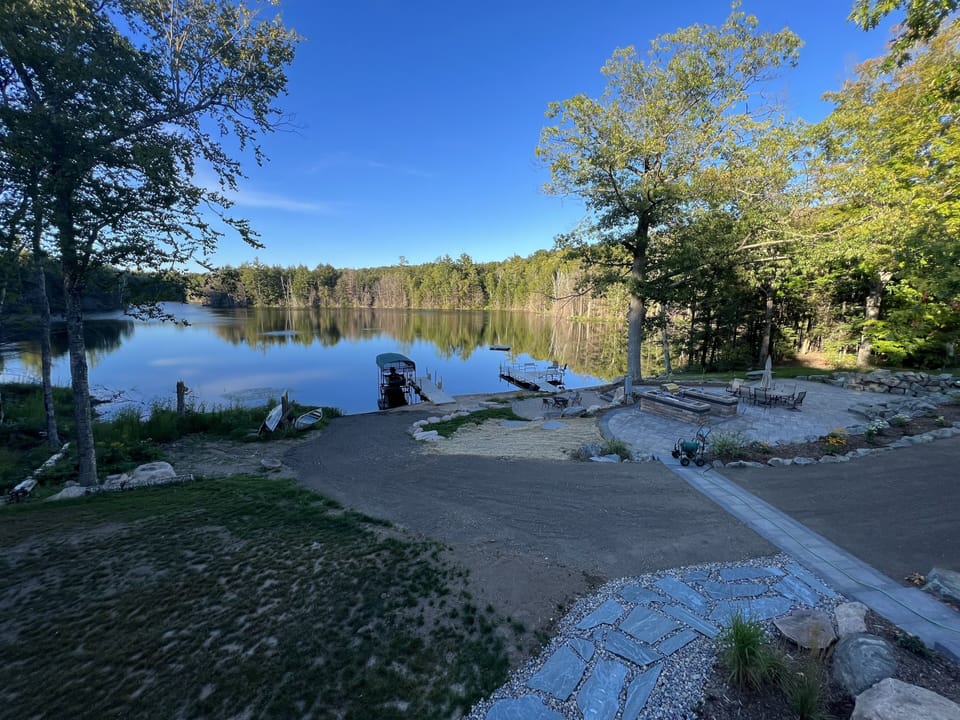 View of Lake from deck