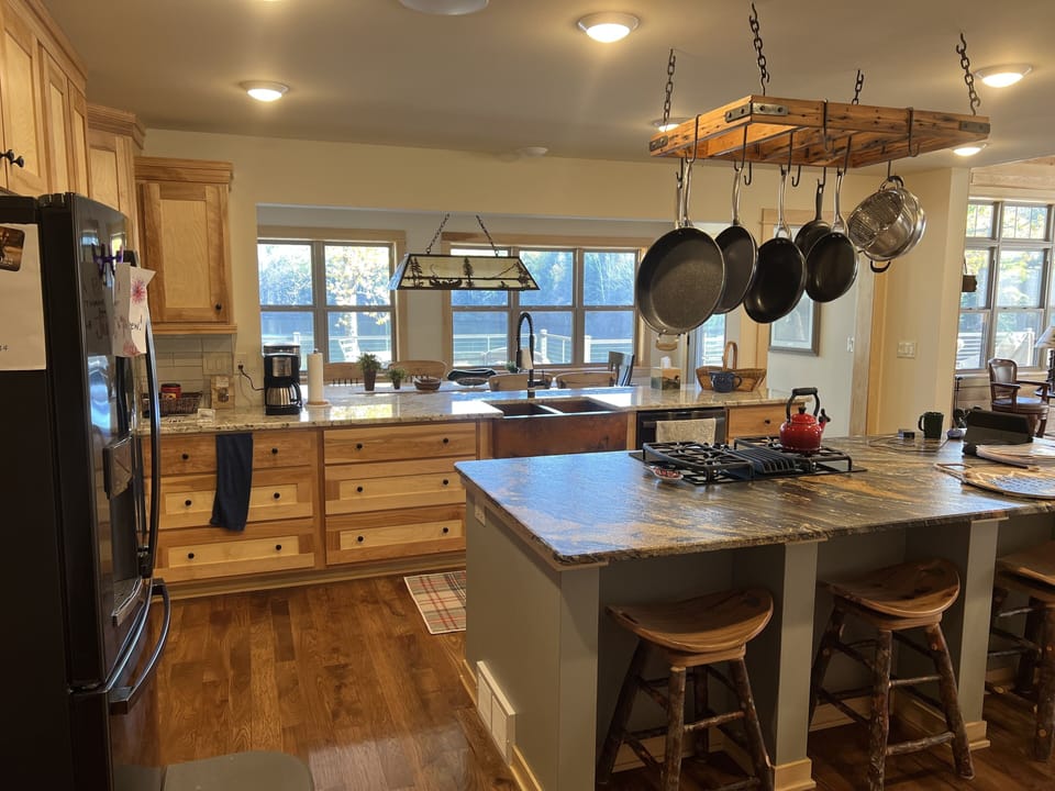 Kitchen and Dining room view