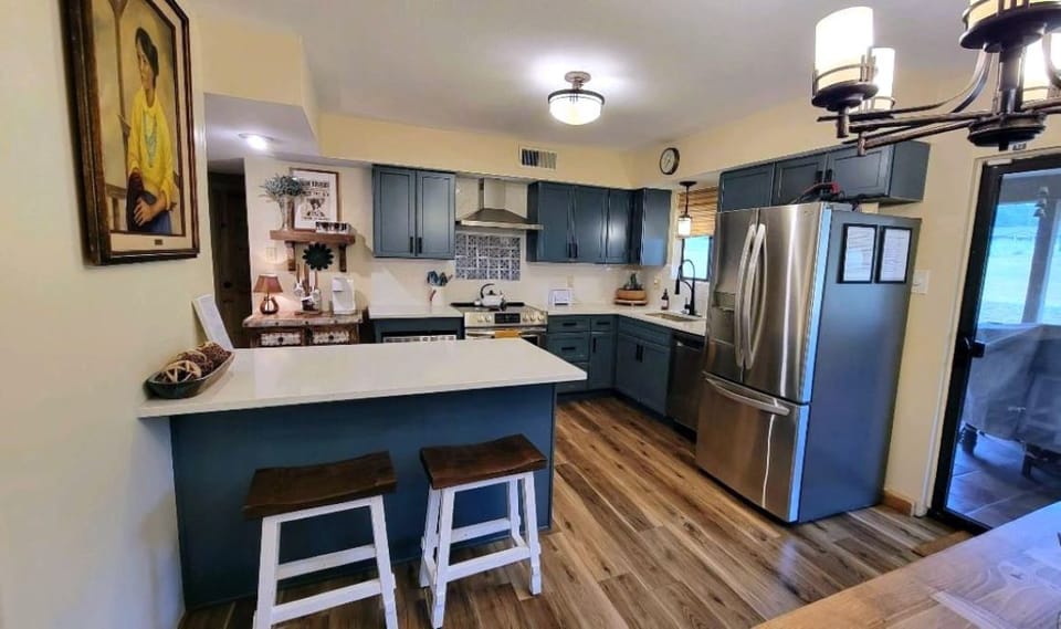 Our newly designed kitchen.