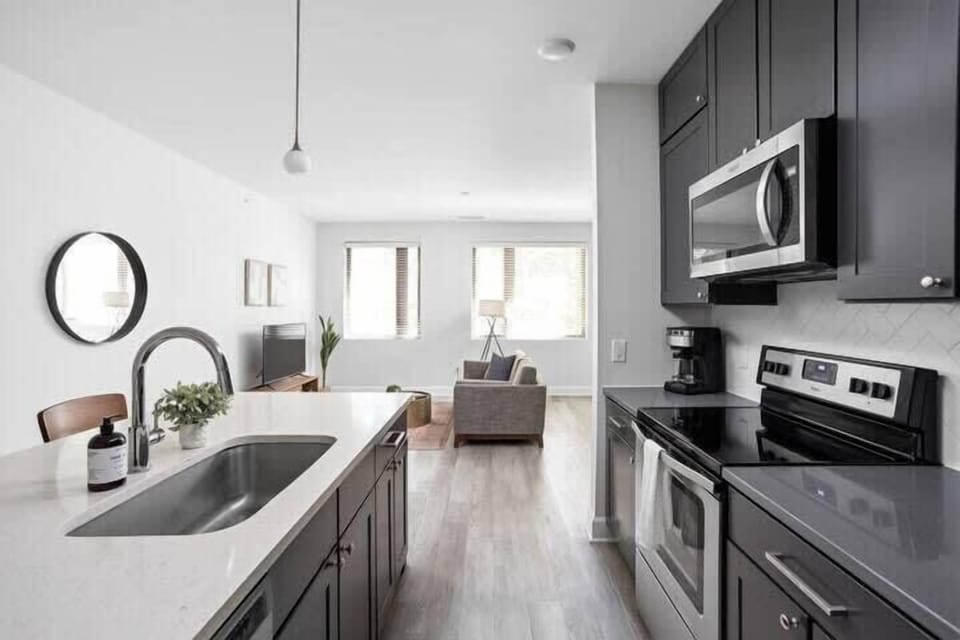 Fully equipped kitchen