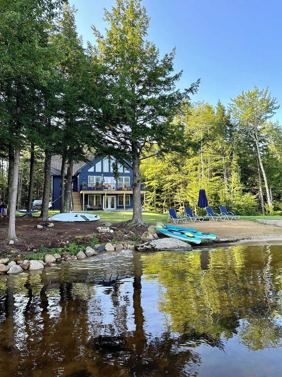 View from the back of the house