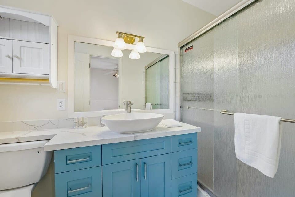 Sleek vanity sink designed for comfort and function