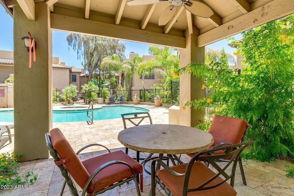 Shade By The Pool