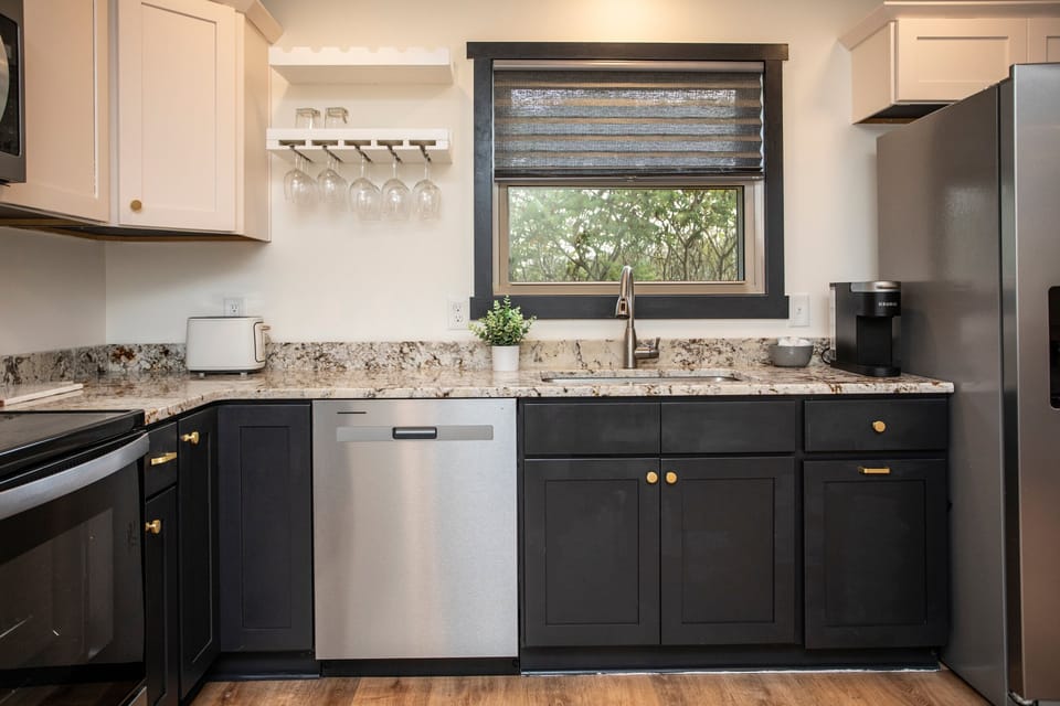 Newly renovated kitchen
