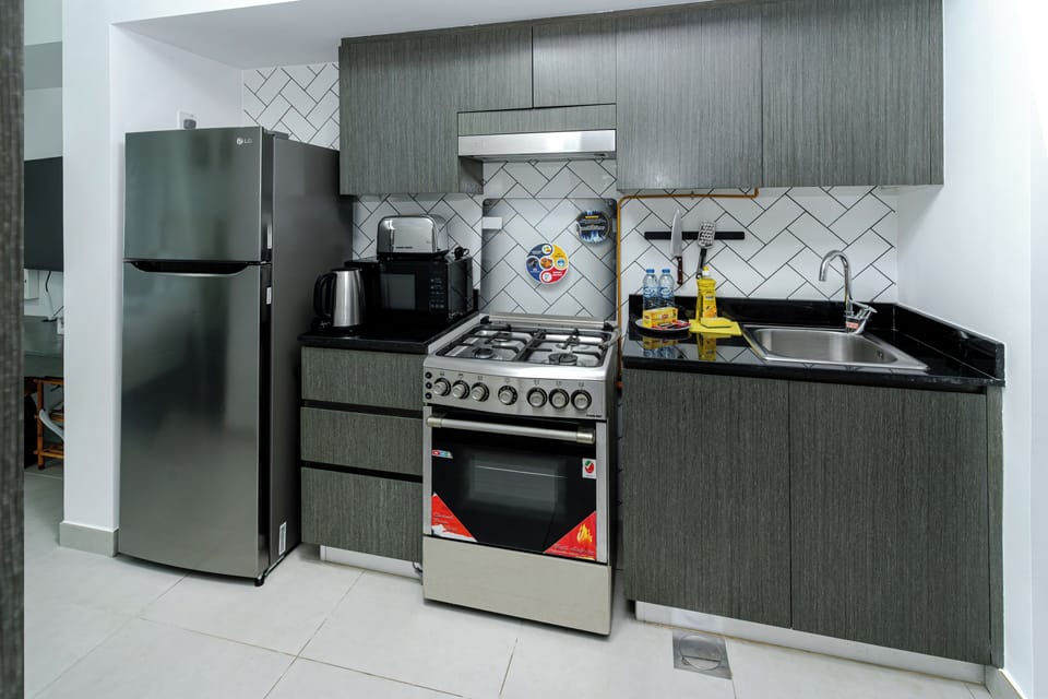 Fully equipped kitchen
