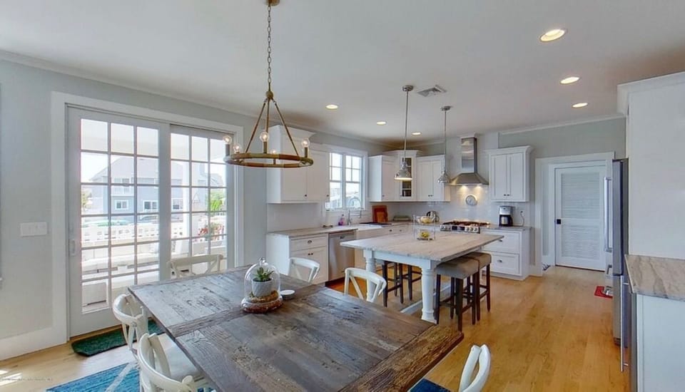 Kitchen View From Dining Area