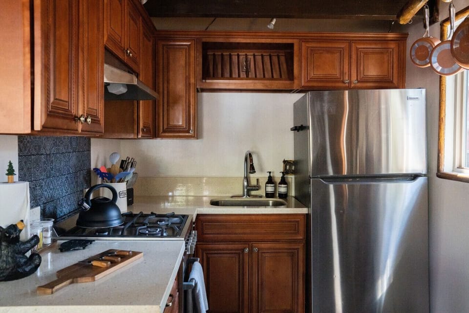 Fully equipped kitchen