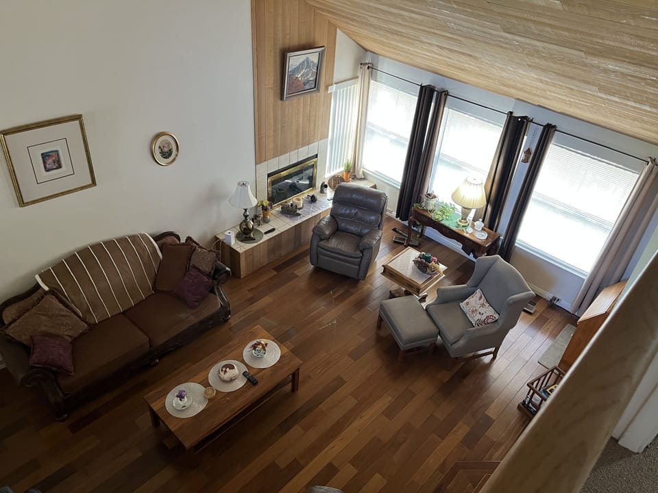 Living Room from the loft