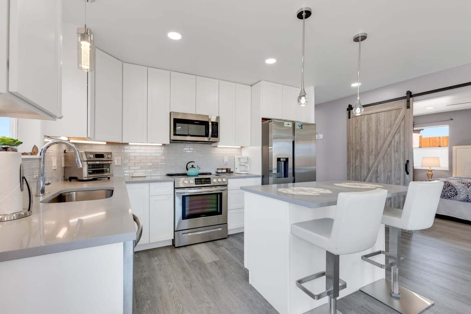 Fully appointed kitchen