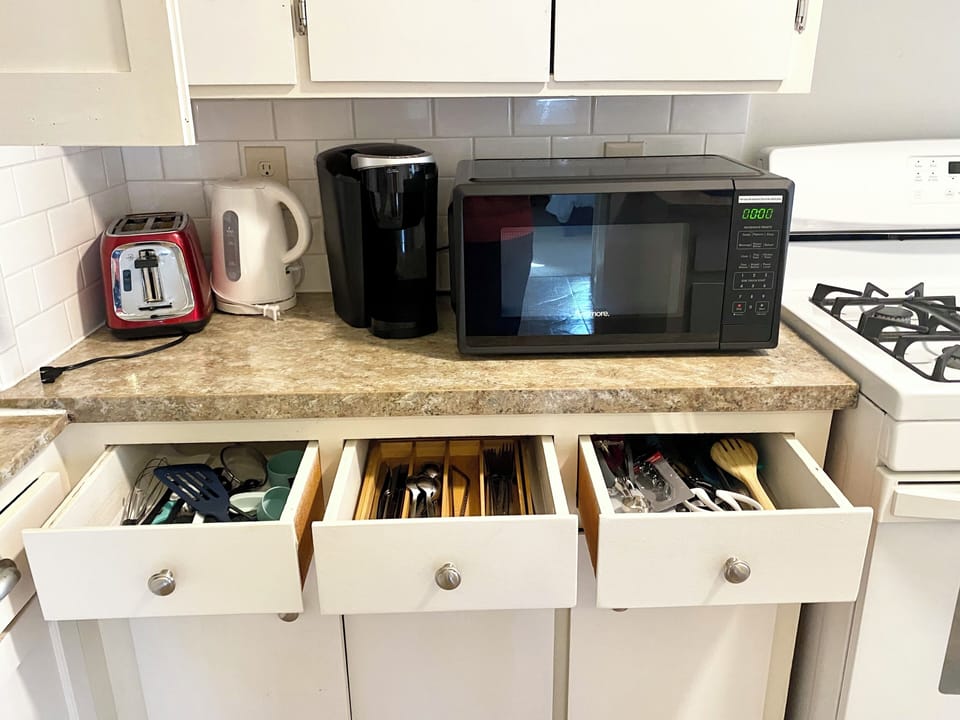 well equipped kitchen