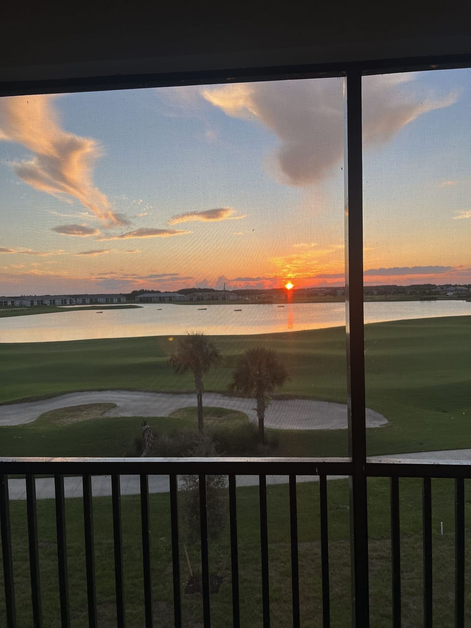 Another beautiful sunset as seen from your lanai and living room