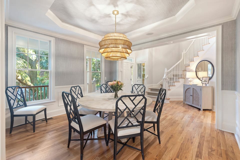 Formal Dining Room Seats 8 Guests