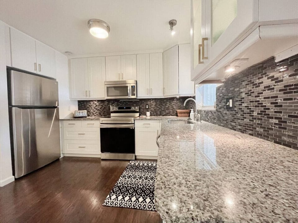 Essentially Stocked Kitchen w/ Stainless Steel Appliances